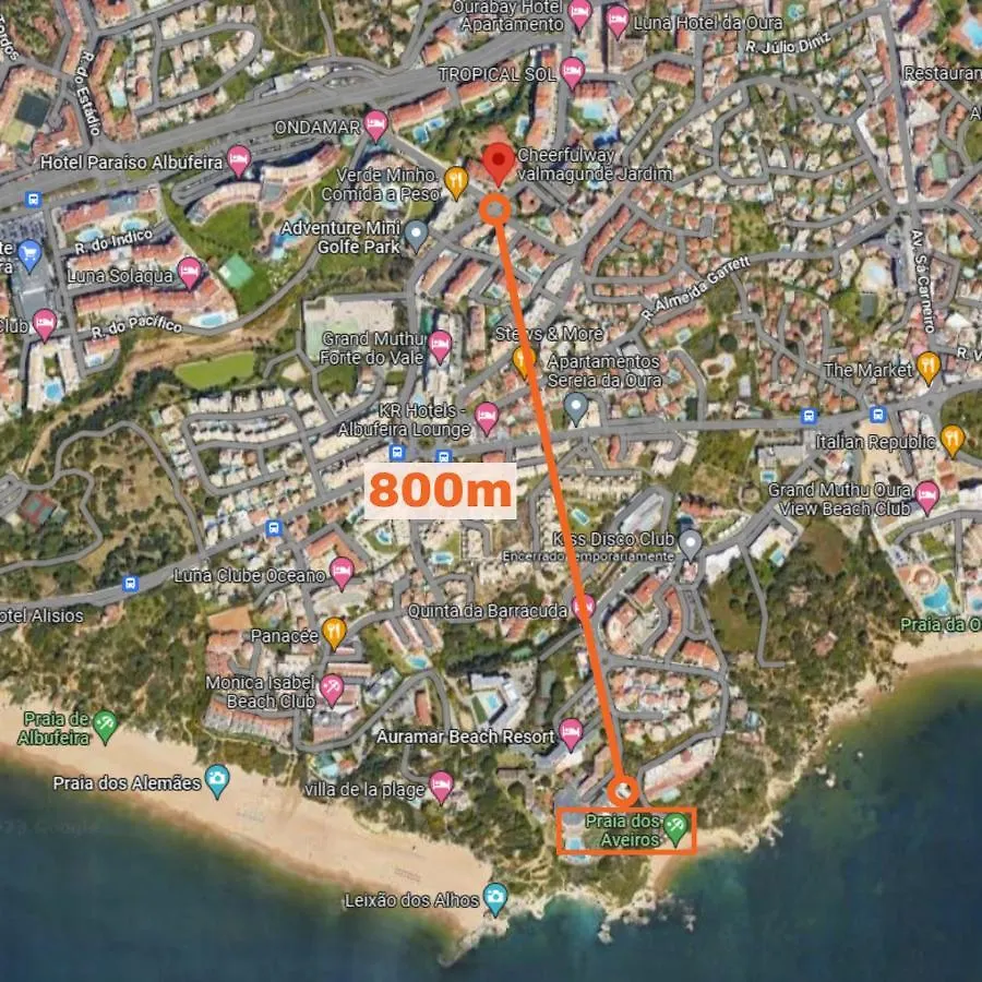 #079 T1 Vale Mangude By Home Holidays Albufeira Apartman